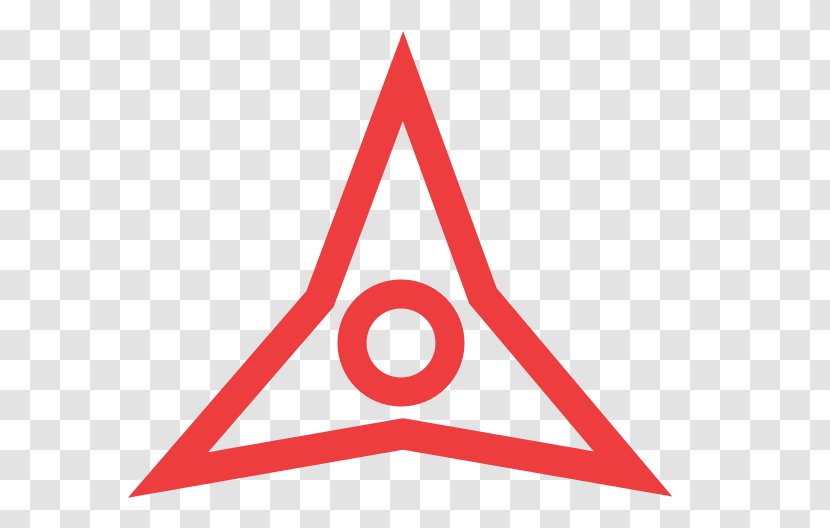 Triangle Logo Area - Red Transparent PNG