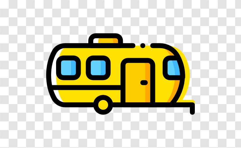 Caravan Campervans Motor Vehicle - Compact Car - Yellow Transparent PNG