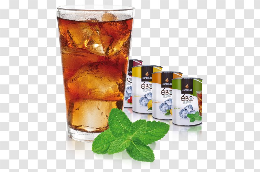 Rum And Coke Iced Tea Non-alcoholic Drink Cafe - Mint Julep Transparent PNG