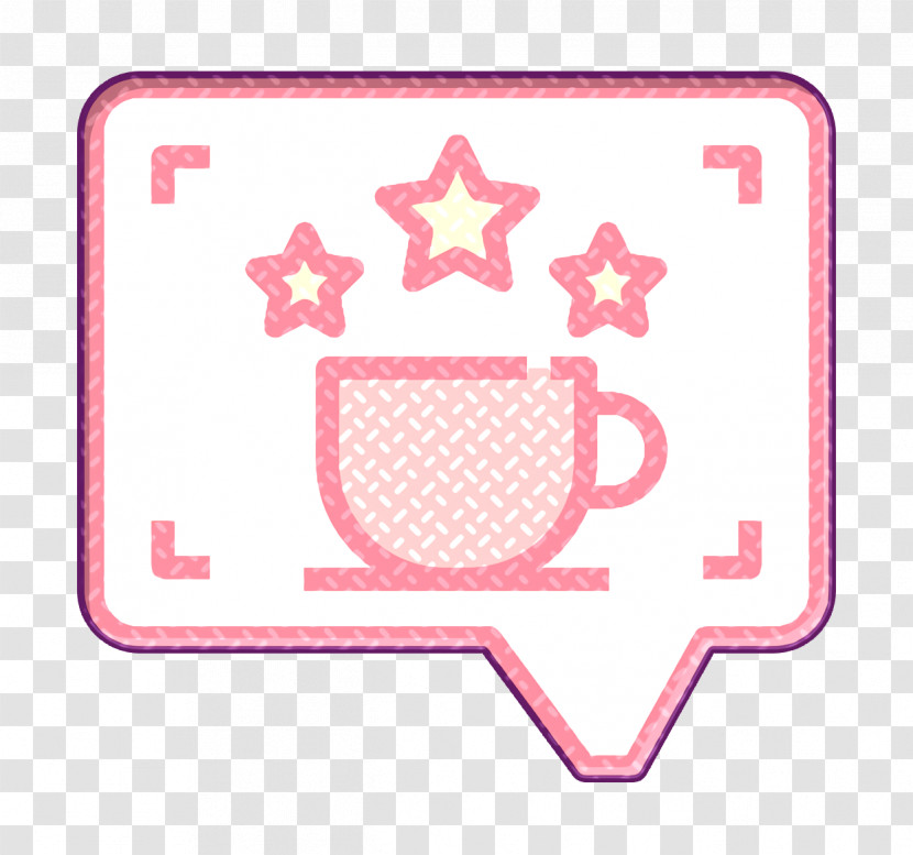 Social Media Icon Review Icon Coffee Shop Icon Transparent PNG