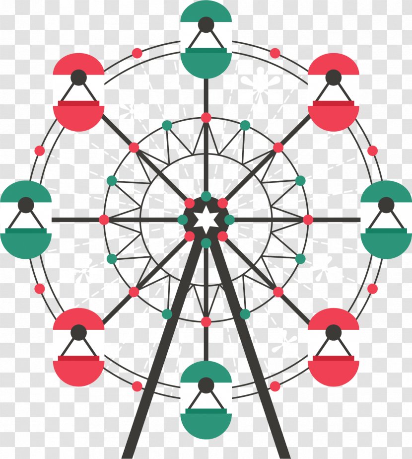 Ferris Wheel Image Vector Graphics Drawing - Facility Transparent PNG