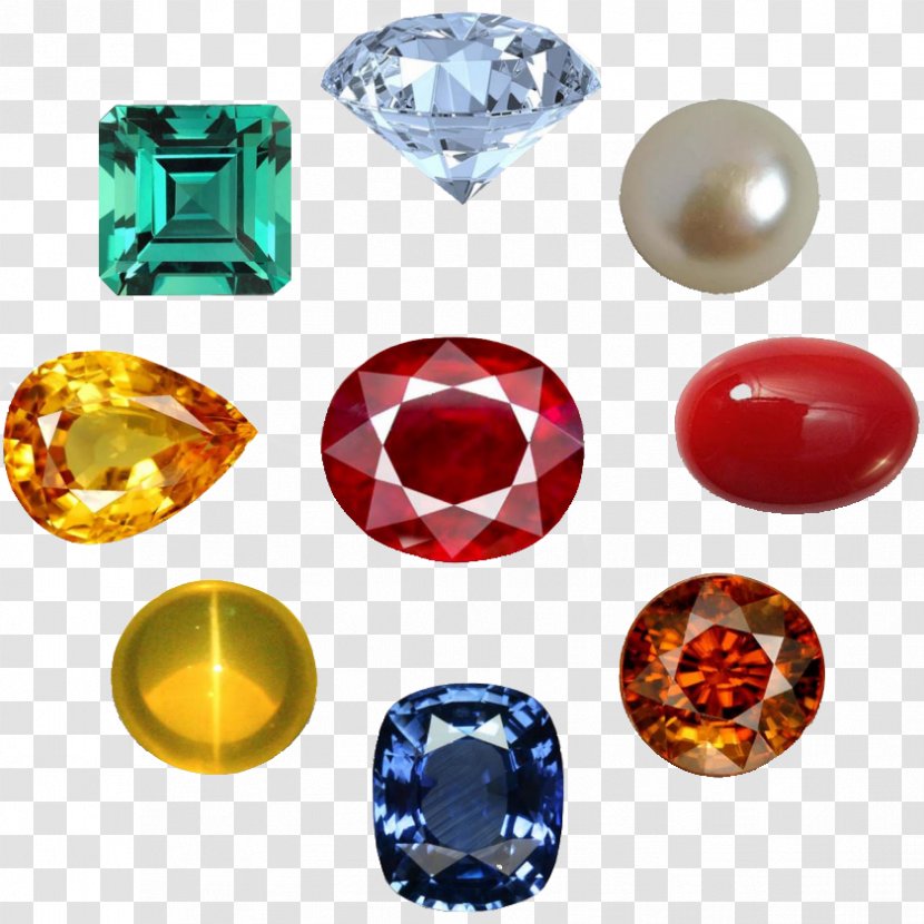 Gemstone Navaratna Jewellery Sapphire Topaz Transparent PNG