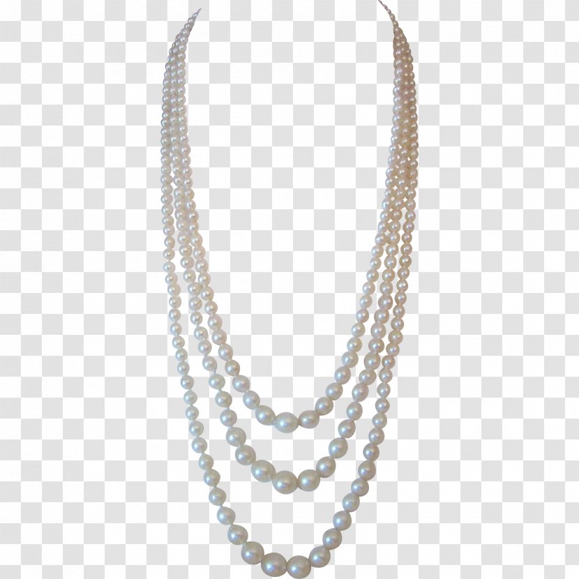 Pearl Necklace Chanel Jewellery K. Mikimoto & Co. - Buddhist Prayer Beads Transparent PNG