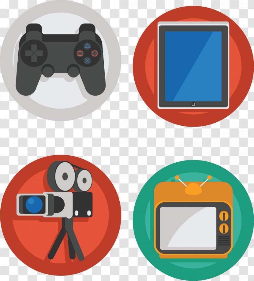 Photographic Film Video Camera Movie Icon - Camcorder - TV Phone Vector Elements Transparent PNG