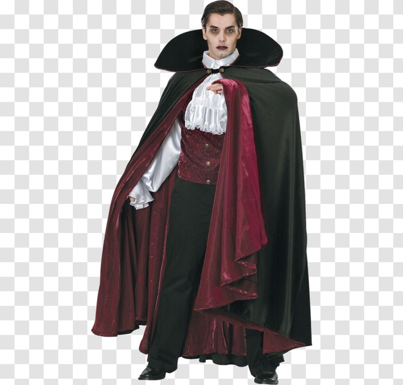 Halloween Costume Vampire Count Dracula - Child Transparent PNG