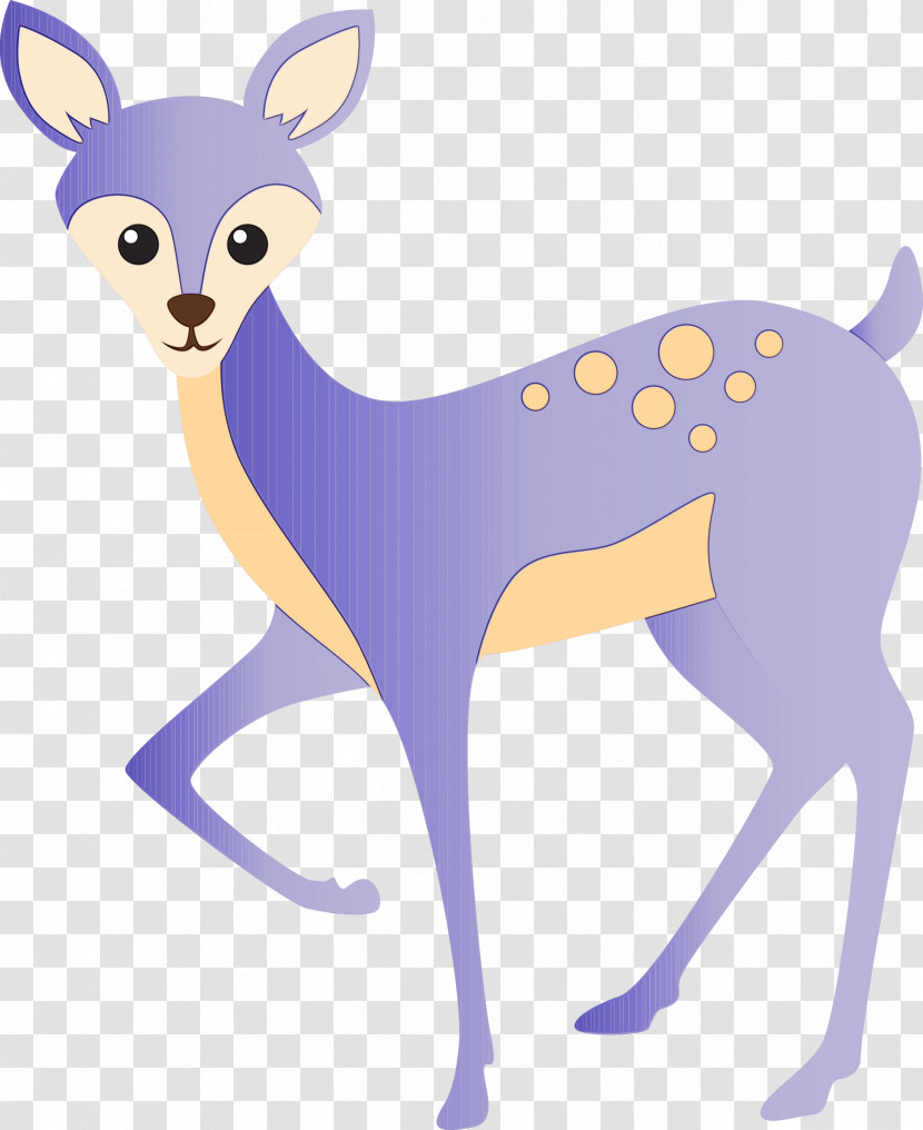 Deer Wildlife Fawn Tail Animal Figure Transparent PNG
