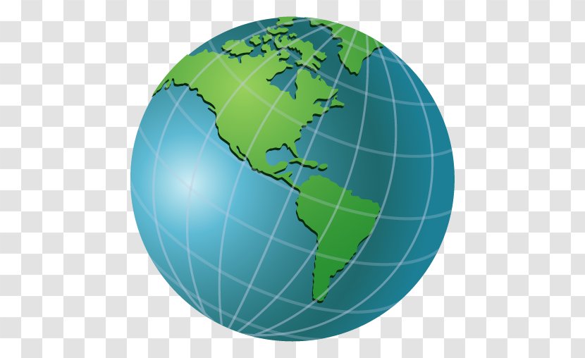 Globe Earth Clip Art - Green Transparent PNG