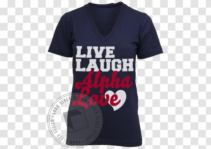 T-shirt Alpha Omicron Pi Giant Panda Rose - Shirt - Live Laugh Love Transparent PNG