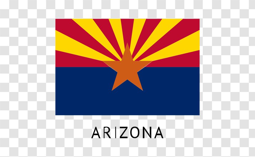 Flag Of Arizona State The United States - Banner Transparent PNG