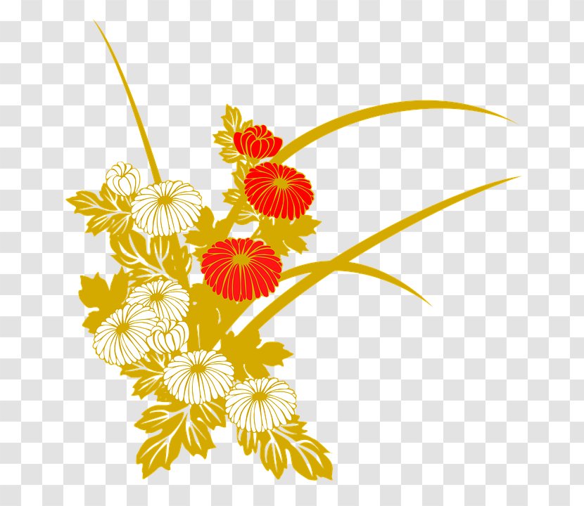 Floral Design Japan Clip Art Flower - Daisy Transparent PNG