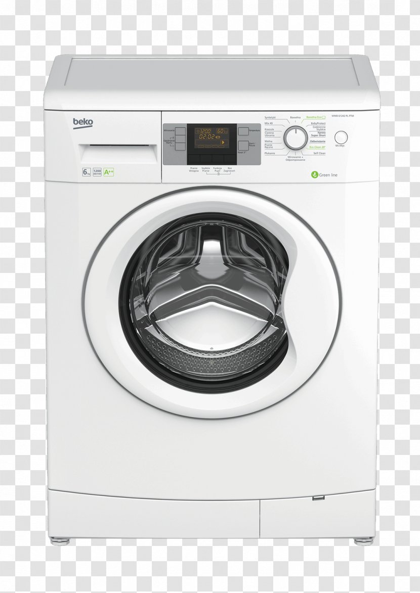 Washing Machines Beko Home Appliance Laundry Transparent PNG