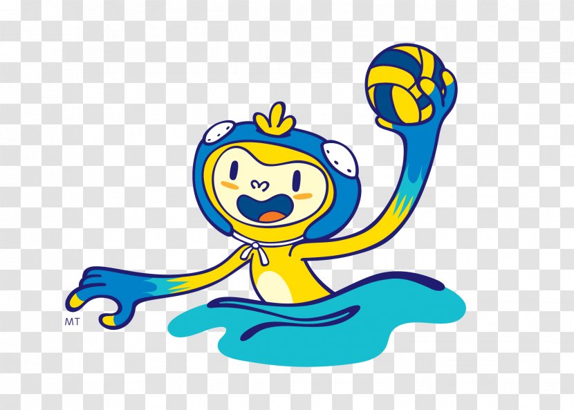 Rio De Janeiro 2016 Summer Olympics Volleyball Clip Art - Cartoon - Mascots Playing Transparent PNG