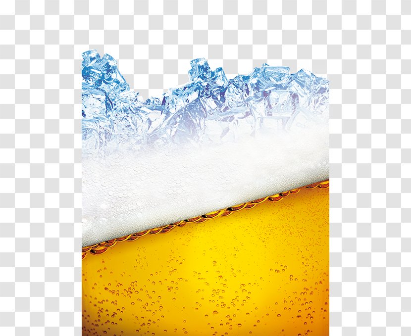 Ice Beer Oktoberfest Blue Moon Cube - Watercolor - Ad Elements Transparent PNG