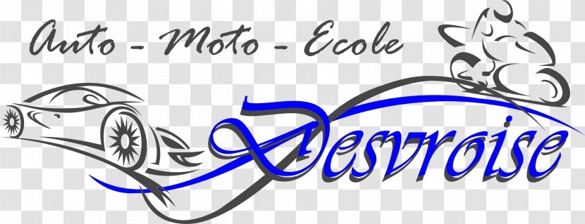 Calligraphy Drawing Graphic Design Line Art - Silhouette - Auto Ecole Transparent PNG