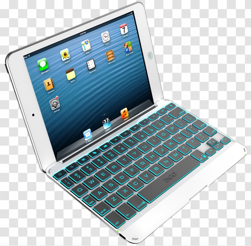 IPad Mini 2 Computer Keyboard Laptop Zagg 4 - Ipad Transparent PNG