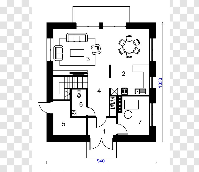 House Real Estate Floor Plan Non-breaking Space Transparent PNG