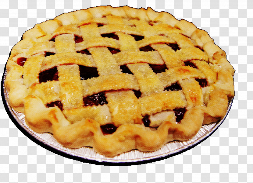 Dish Food Cuisine Cherry Pie Apple Pie Transparent PNG