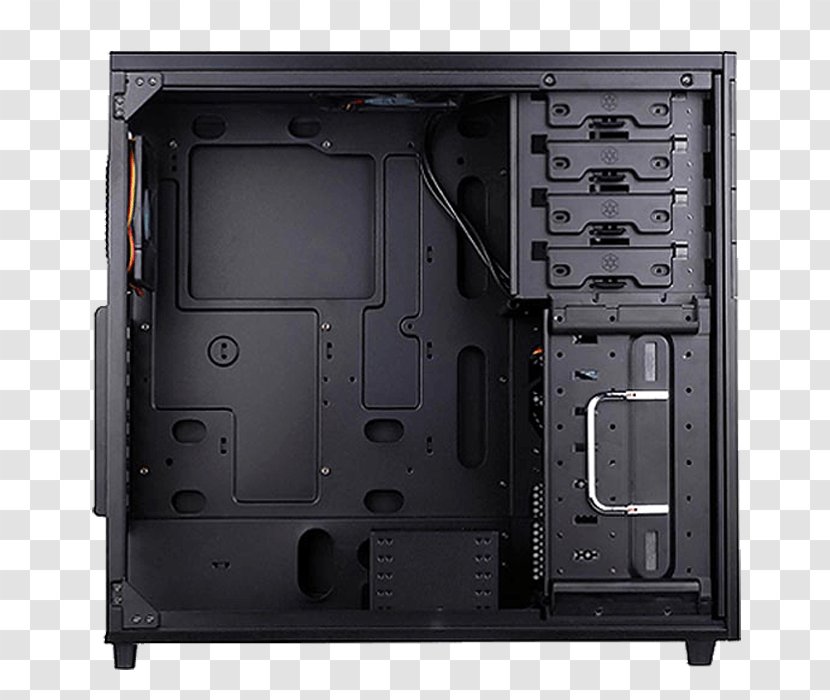 Computer Cases & Housings SilverStone Technology ATX Cooler Master Cable Management - Silencio 352 - Kl Tower Transparent PNG