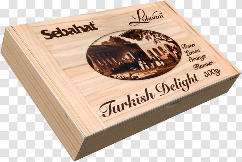 Turkish Delight Wooden Box Cuisine Nut Transparent PNG