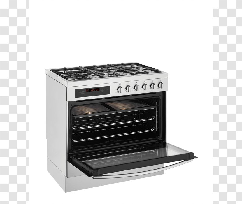 Gas Stove Cooking Ranges Oven Electricity Westinghouse WVE665 - Electric Corporation - Double Burner Stoves Transparent PNG