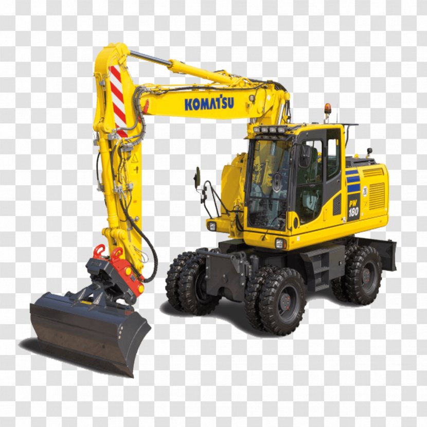 Komatsu Limited Machine Crane Excavator Bulldozer - Forklift Transparent PNG