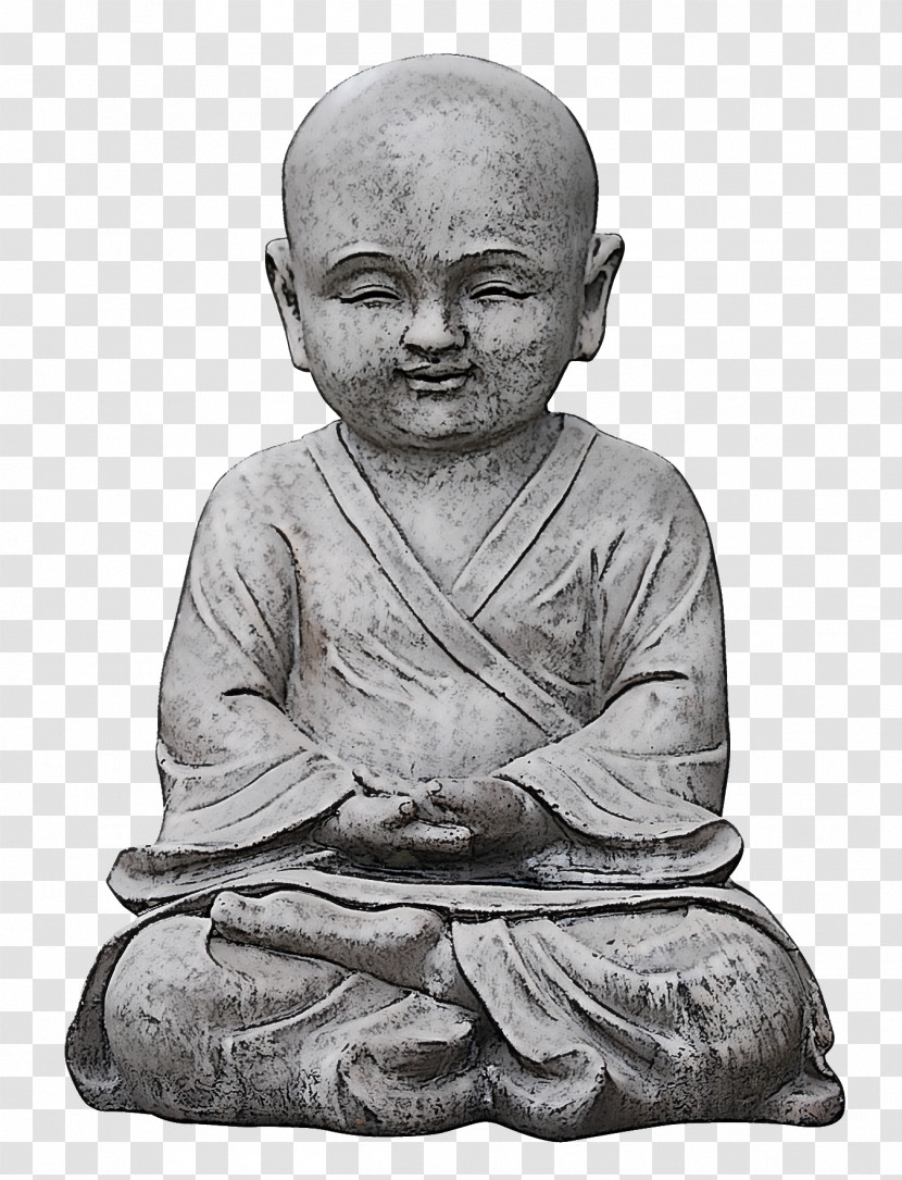 Gautama Buddha Statue Meditation Classical Sculpture Sitting Transparent PNG