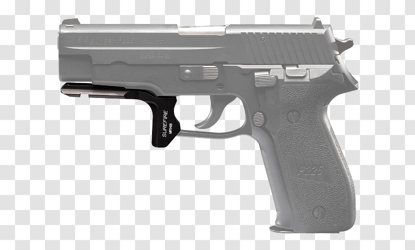 Trigger Airsoft Guns Firearm SIG Sauer P226 Pistol - Weapon Transparent PNG