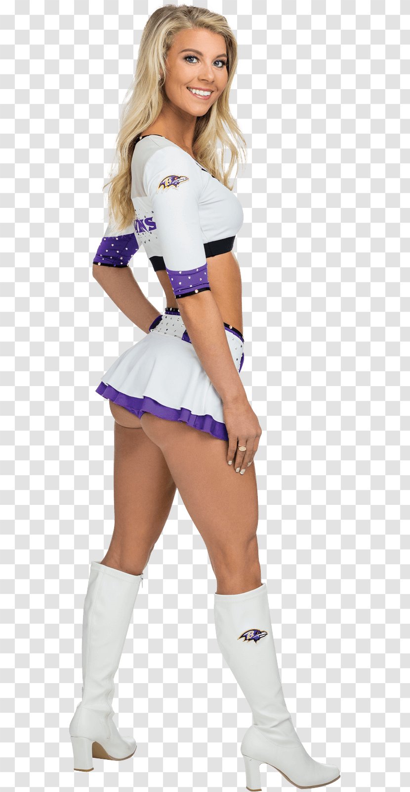 Cheerleading Uniforms Baltimore Ravens Cheerleaders Clothing - Flower - Taylor Hannah Transparent PNG