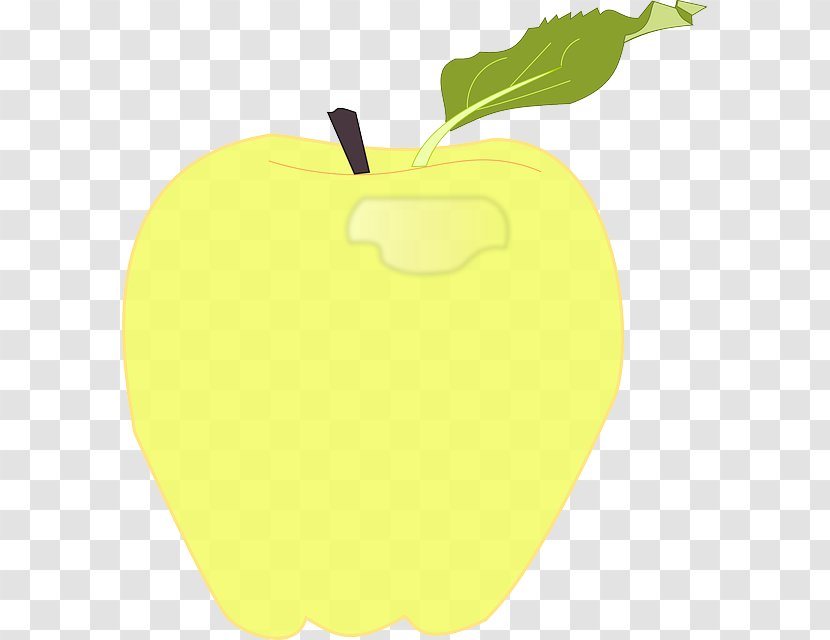 Yellow Apple Red Color Gold Transparent PNG