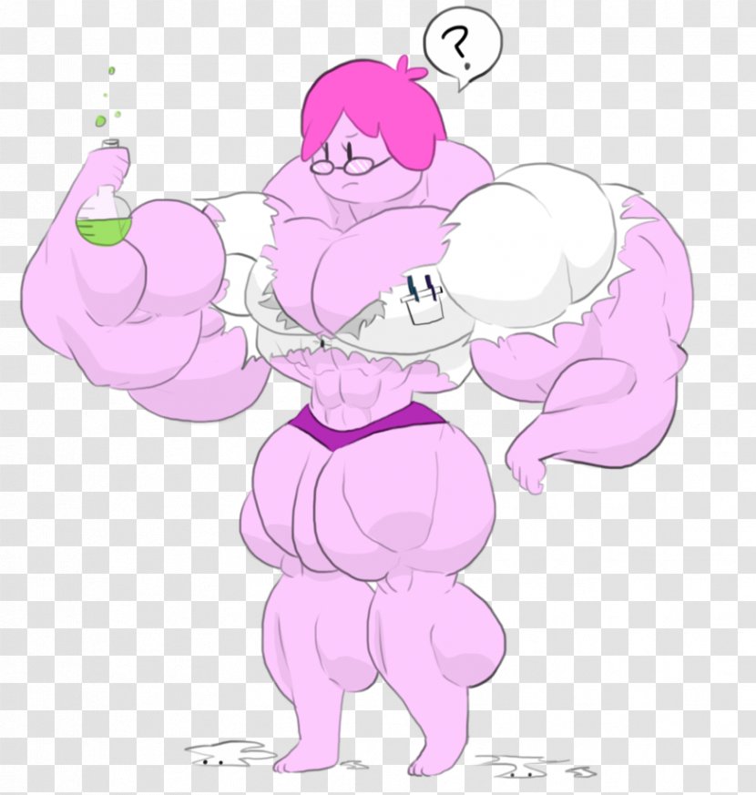 Gluteus Maximus Muscle Princess Bubblegum Chewing Gum Gluteal Muscles - Frame - Cartoon Cotton Candy Transparent PNG