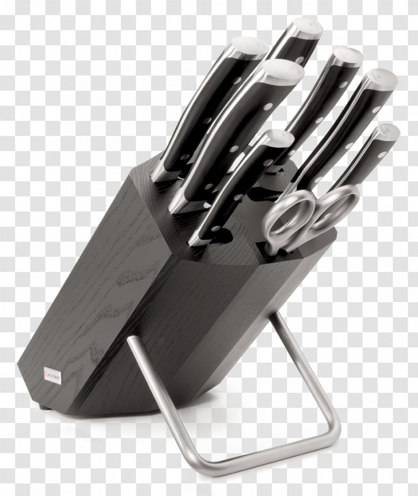 Wusthof Trident Classic Ikon Knife Block Set Kitchen Knives 8 Piece Cook's Transparent PNG