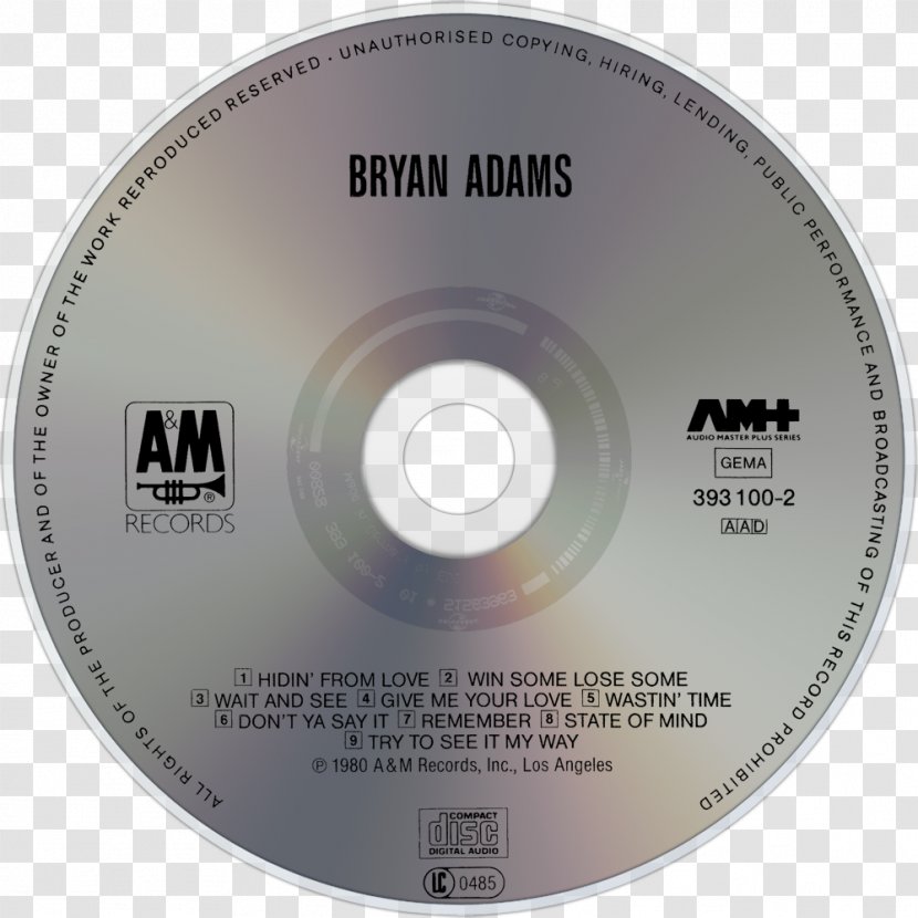 Thanks, I'll Eat It Here Compact Disc Look Sharp! - Brand - Brian Adams Transparent PNG