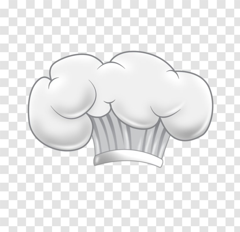 Black And White Copyright Clip Art - Chefs Hat Transparent PNG