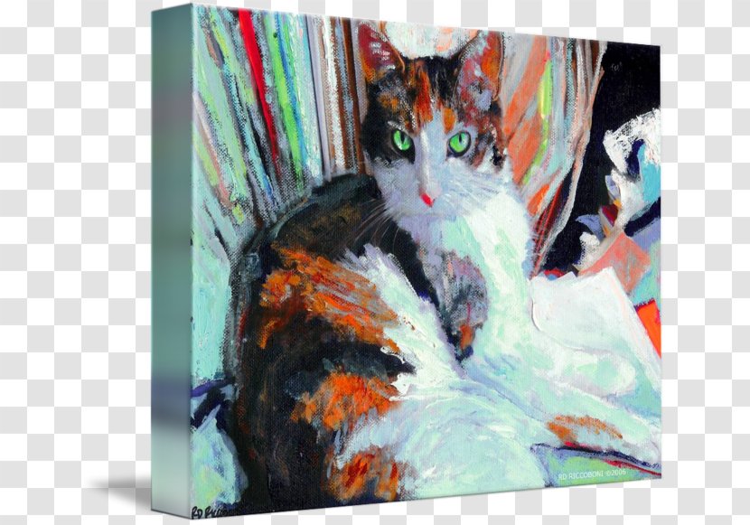 Painting Whiskers Tabby Cat Kitten - Fine Art Transparent PNG