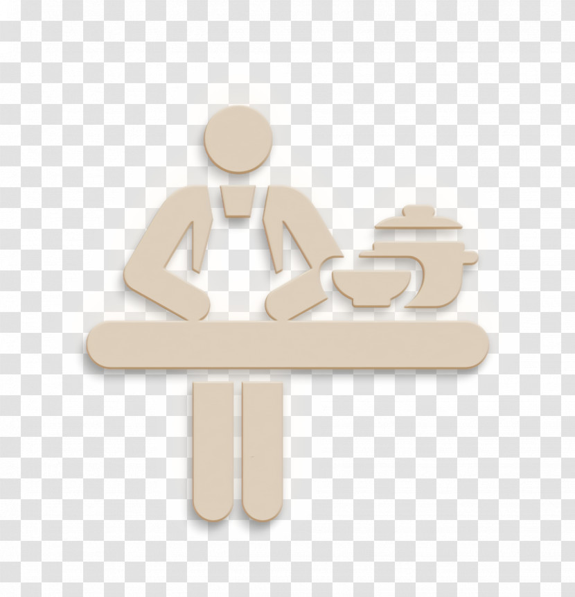 Chef Icon Solid Cooking Elements Icon Cooking Icon Transparent PNG