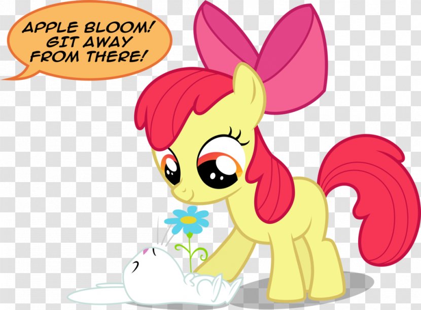 Apple Bloom Pony Applejack Death - Heart - Blossoms Transparent PNG