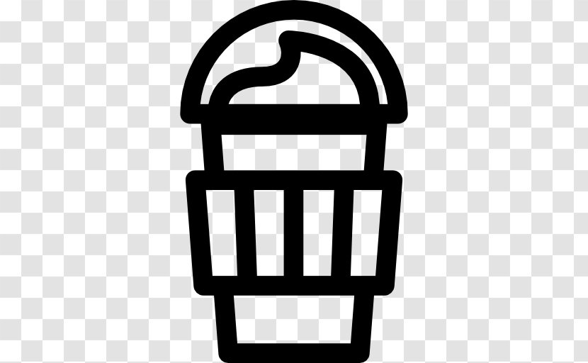 Line White Symbol Clip Art - Black And - Takeaway Cup Transparent PNG