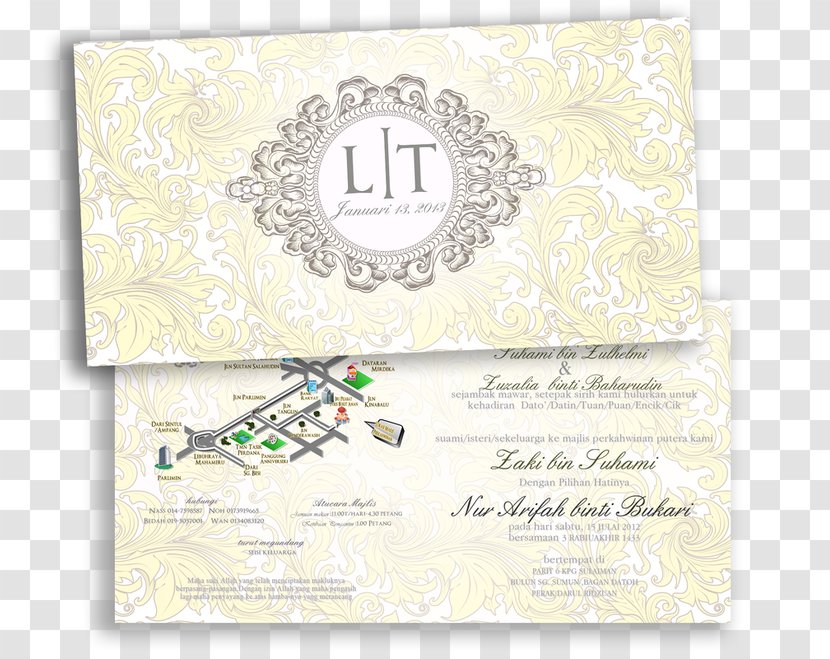 Wedding Marriage - Party Supply - KAD KAHWIN Transparent PNG