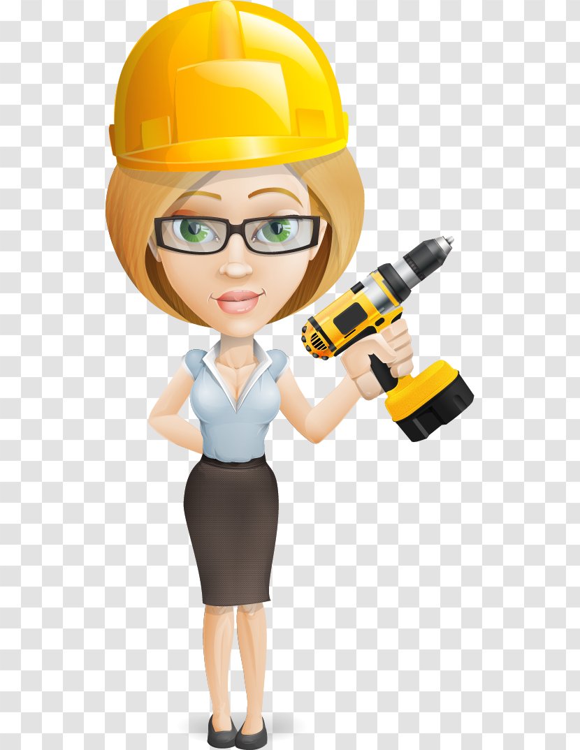 Businessperson Woman Small Business - Engineer Transparent PNG