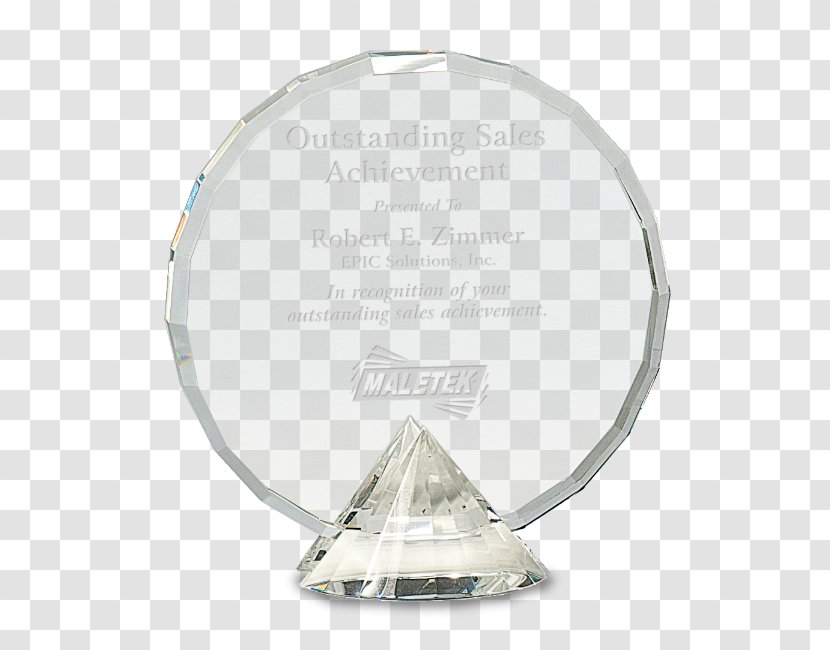 Crystal Award Engraving Trophy Commemorative Plaque Transparent PNG