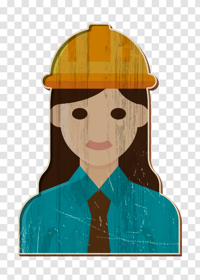 Engineer Icon Occupation Woman Icon Technician Icon Transparent PNG