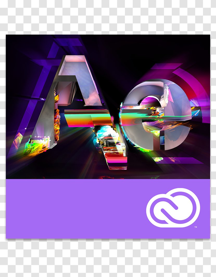 Adobe After Effects Creative Cloud Visual Computer Software Compositing - Violet - Photoshop Transparent PNG