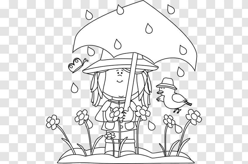 Coloring Book Worksheet Child Speech-language Pathology Illustration - Cartoon - Spring Showers Cliparts Transparent PNG