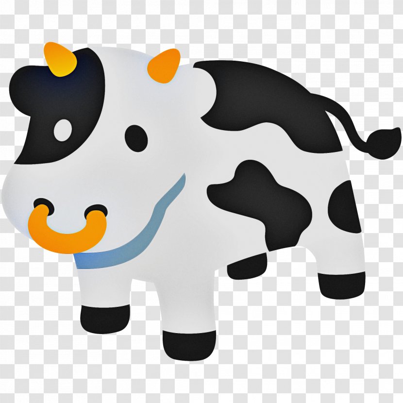 Cow Emoji - Bovine - Toy Livestock Transparent PNG