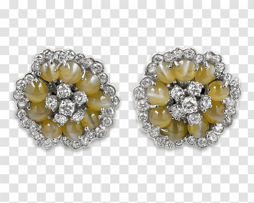 Earring Chrysoberyl Body Jewellery Diamond - Upscale Jewelry Transparent PNG