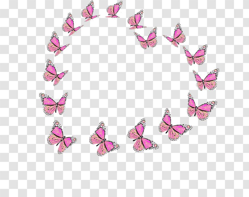 Butterfly Stock Photography White - Jewelry Garland Transparent PNG