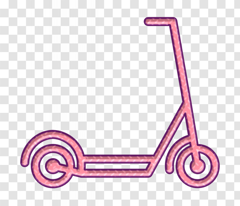 Scooter Icon Kick Icon Transportation Icon Transparent PNG