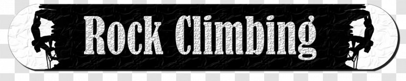 Rock Climbing For Dummies Graphic Design Font - Black M Transparent PNG