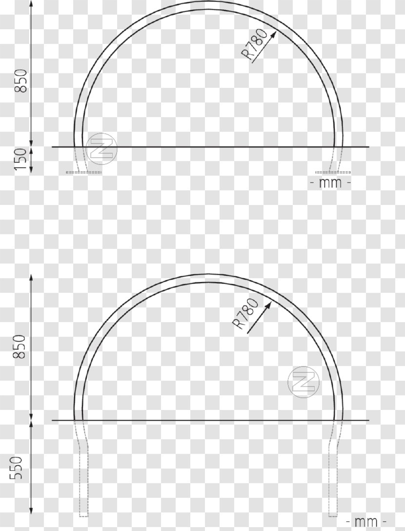 Paper Drawing Circle Angle - Rectangle Transparent PNG