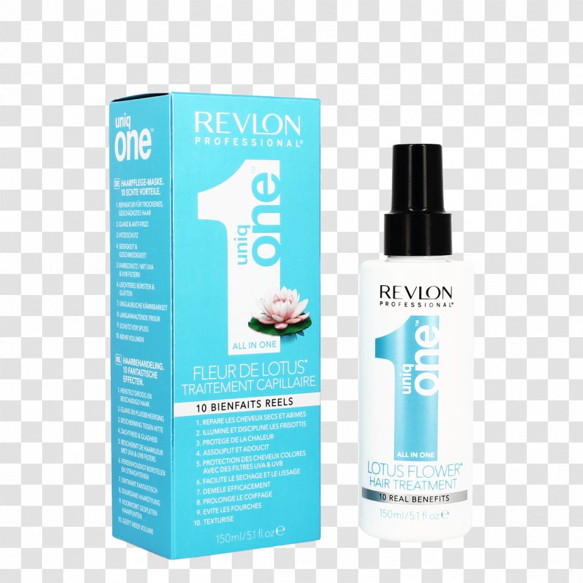 Lotion Revlon UniqOne Classic Hair Treatment Care - Uniqone - Wash Lotus Transparent PNG
